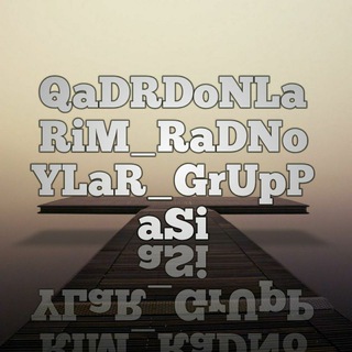 Логотип @qadrdonlarimmani_jizzax - ✯✰☞︎︎︎QaDRDoNLaRiM_RaDNoYLaR_GrUpPaSi☜︎︎︎✰✯