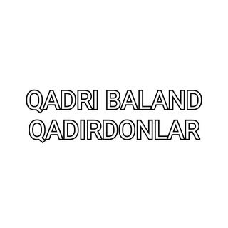 Логотип @qadri_baland_qadirdonlar7777 - 👌QADRI BALAND QADIRDONLAR👌