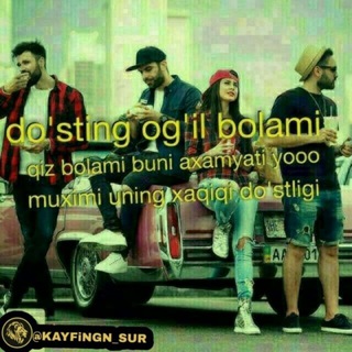 Логотип @qalin_dostlarr - ❋•●ঠই DO'STLIK UCHUN ইঠ●•❋