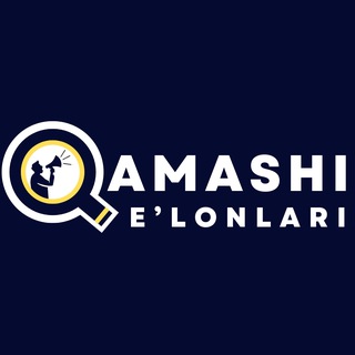 Логотип @qamashi_elonlari - QAMASHI ELONLARI