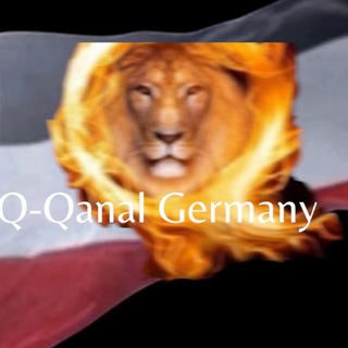 Логотип @qanalwwg1wga - Q-Qanal Germany 🖤🤍❤️