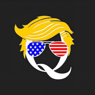Логотип @qanonmap - Q+Anon Map 🍊🇺🇸