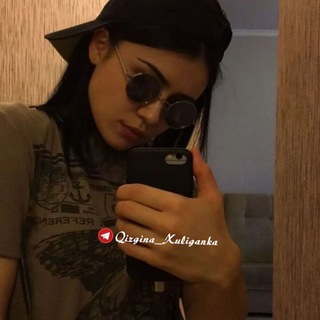 Логотип @qizgina_xuliganka - Хулиганка🖤 (Оригинал)