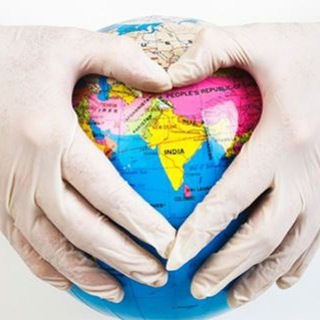 Логотип @qolqop - Перчатки нитриловые, латексные, виниловые