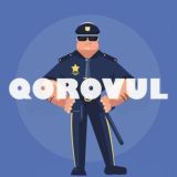 Логотип @qorovulbot - QorovulBot | Botlar | Tozalovchi | Kirdi Chiqdi