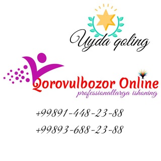 Логотип @qorovulbozor_online_group - Qorovulbozor ONLINE™ | UYDA QOLING™✓