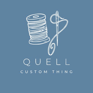Логотип @quell_wear - Quell Custom | Машинная вышивка
