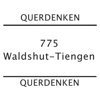 Логотип @querdenken775 - QUERDENKEN (775 - WALDSHUT TIENGEN) | Diskussion & Austausch - Wir für das Grundgesetz