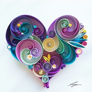 Логотип @quillinglove - Quilling Love ❤️