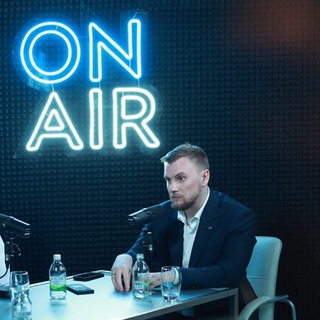 Логотип @qze1ov_on_air - Кузеванов · ON AIR