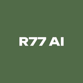 Логотип @r77_ai - R77 AI | Кейсы в ИИ (от выпускников МФТИ)