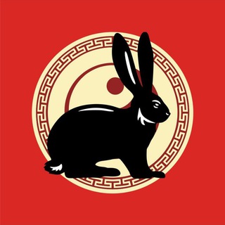 Логотип @rabbit_zodiac - Гороскоп Кролика 兔年 (卯)