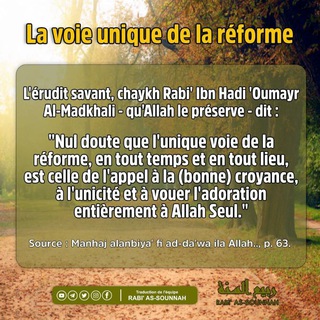 Логотип @rabi_sounnah - Traductions Rabi' As-Sounnah