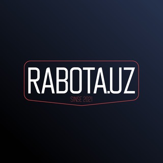 Логотип @rabota_uz - Работа.Уз