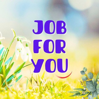 Логотип @rabotamosandmo - JOB FOR YOU🌿☀️