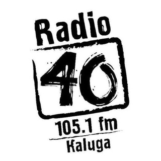 Логотип @radio40_kaluga - Радио 40