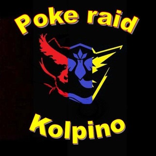 Логотип @raidkolpino - Рейды в Колпино; Raid Kolpino; Pokemon Go