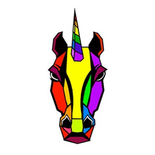 Логотип @rainb_unicorn - Rainbow Unicorn