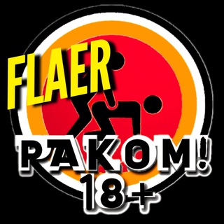 Логотип @rakcom - FLAER (переходник 𝐏𝐀𝐊𝐎𝐌!)