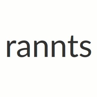 Логотип @rannts - rannts