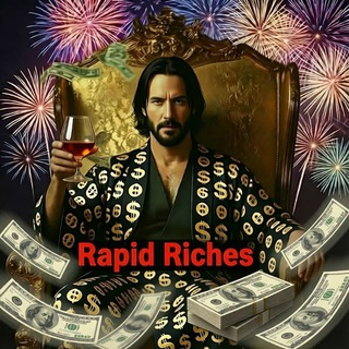 Логотип @rapid_riches - Rapid Riches CryptoBanggg🔥