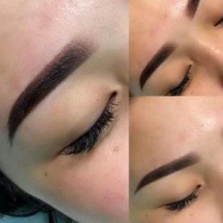 Логотип @rastushofkabrovey - Растушевка бровей 🎀