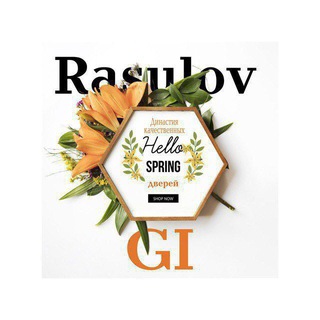 Логотип @rasulovgi_dveri - RASULOV GI🍀
