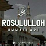 Логотип @rasululloh_ummatlari_gruppasi - Rasululloh ﷺ ummatlari