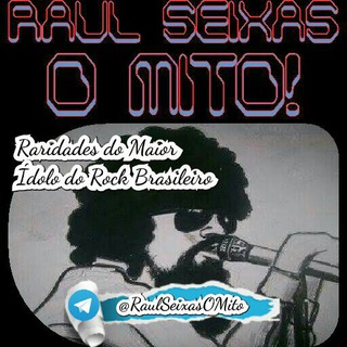 Логотип @raulseixasomito - Raul Seixas - O Mito