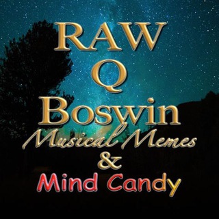 Логотип @rawqboswin - RAW Q Boswin Musical Memes & Mind Candy⭐️⭐️⭐️