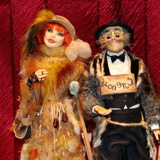 Логотип @razvodiobman - Лиса и Кот