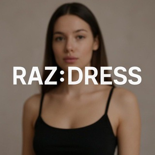 Логотип @razzdress - RAZ:DRESS AI — преобрази фото с помощью ИИ