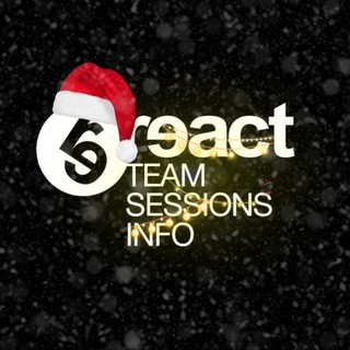 Логотип @reactteamsessions - (re) rəact INFO TEAM SESSIONS