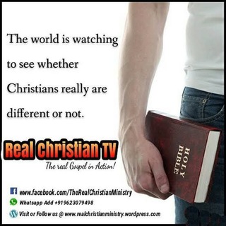 Логотип @realchristiantv - Real✝Christian📺TV