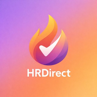 Логотип @realhrvacancy - Огонь-Вакансии от HRDirect