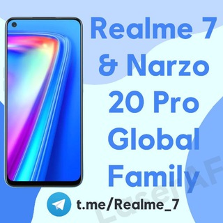 Логотип @realme_7 - Realme 7 • Narzo 20 Pro • Global