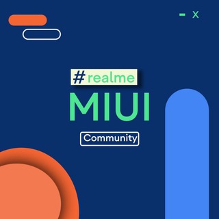 Логотип @realme_miui_group - MIUI Realme Community
