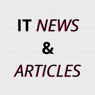 Логотип @recent_it_articles - IT News & Articles