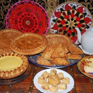 Логотип @recept_kuhny_tatar - Рецепты. Заготовки, нарезки, татарская кухня🥞🍩🍰