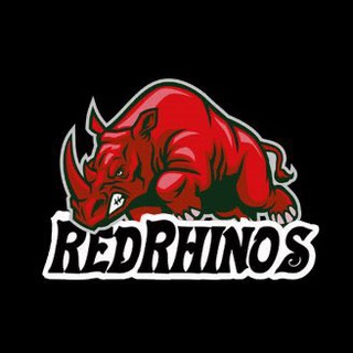 Логотип @red_rhinos - Красный НОСОРОГ