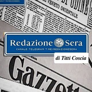 Логотип @redazionesera - 𝗥𝗲𝗱𝗮𝘇𝗶𝗼𝗻𝗲 𝗦𝗲𝗿𝗮 𝗖𝗵𝗮𝗻𝗻𝗲𝗹