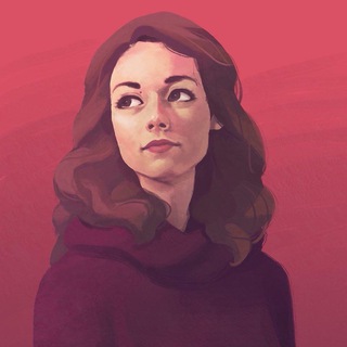 Логотип @redfem - Красная фемка
