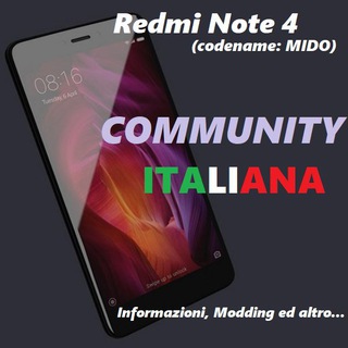 Логотип @redminote4italia - Android Smartphone Italia 🇮🇹