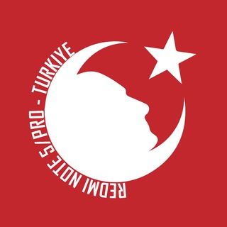 Логотип @redminote5turkiye - Redmi Note 5 Türkiye | #EvdeKal🇹🇷