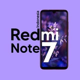 Логотип @redminote7indonesia - Redmi Note 7 | Lavender 🇮🇩
