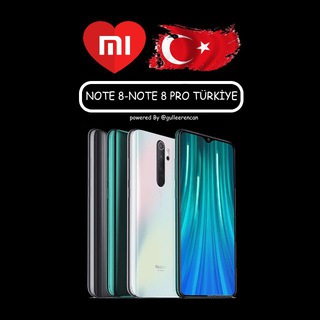 Логотип @redminote8tr - Note 8 | 8 Pro Türkiye
