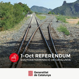 Логотип @ref1oct - Referèndum 1Oct Catalunya - 8é aniversari