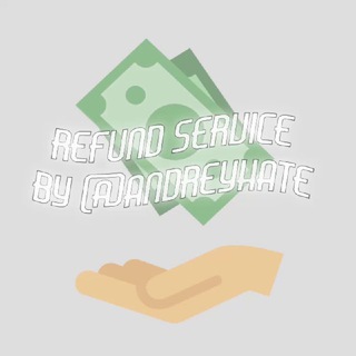 Логотип @refbyandreyhate - REFUND SERVICE by andreyhate