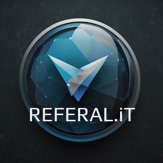 Логотип @refer_chanel - РефералiT