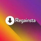 Логотип @regainstagram_bot - Regainsta | ربات دانلود اینستاگرام